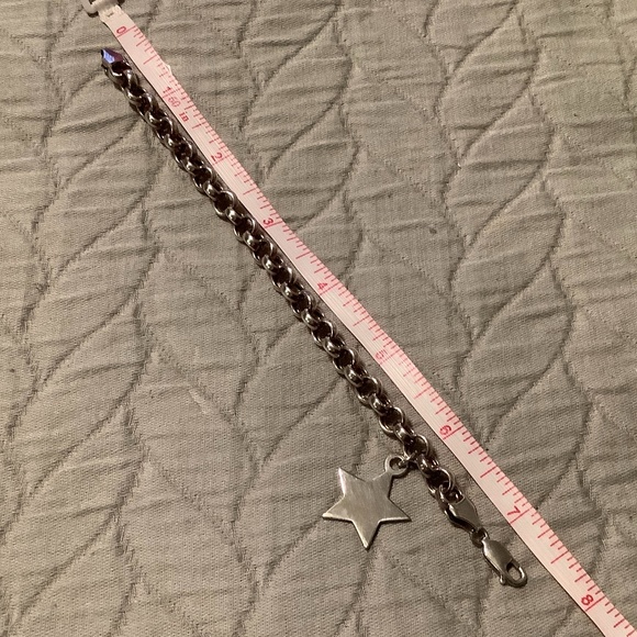 Sterling Silver Charm Bracelet - Picture 6 of 7